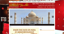 Desktop Screenshot of akbarrestaurants.com